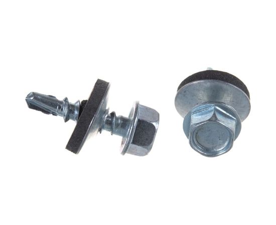 Саморез с шайбой EPDM BEFAST 4.8х19 ф, уменьш. Сверло, 250 шт SSF48020250S – изображение 3