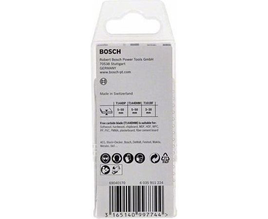 Набор пилок для лобзика по дереву (15 шт.) Bosch 2607011436 – изображение 2