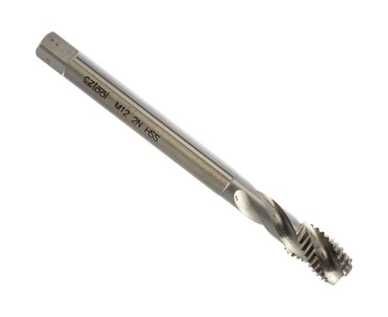 Метчик, машинный DIN 376, M12х1,75 мм с винтовой канавкой Bucovice Tools 106120 – изображение 2