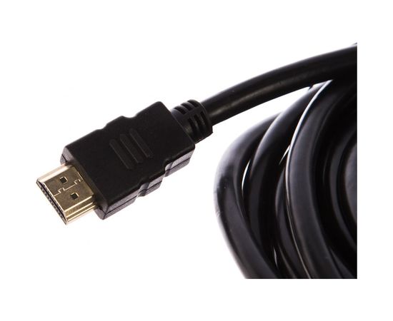 Кабель Cablexpert HDMI v2.0, 19M/19M, 10м, черный, позолоченные разъемы, экран, пакет CC-HDMI4-10M – изображение 3