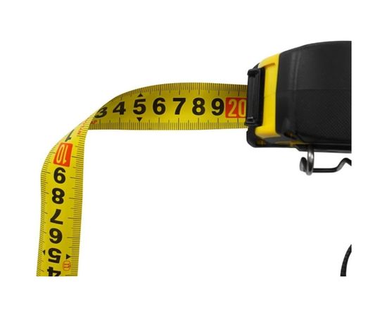 Ударопрочная рулетка Berger BG1352 5мх25мм, магнит, шкала двусторонняя – изображение 3