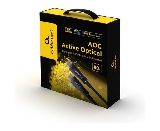 Активный оптический кабель Cablexpert Premium Series HDMI v2.0, 19M/19M, 80м, AOC CCBP-HDMI-AOC-80M – изображение 2