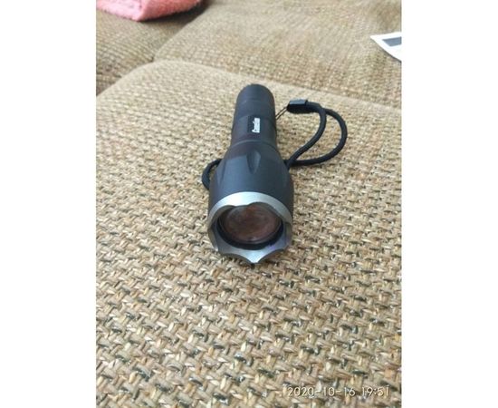 Фонарь Camelion LED5136 черный, LED XML-T6, ZOOM, 5 режимов, 3XLR03 в комплекте, алюминий, блистер 12971 – изображение 2