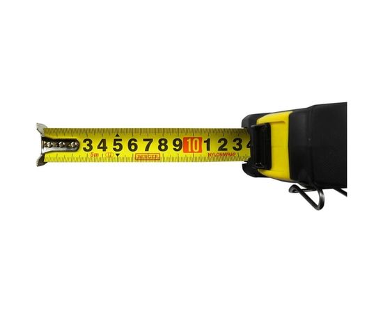 Ударопрочная рулетка Berger BG1352 5мх25мм, магнит, шкала двусторонняя – изображение 9