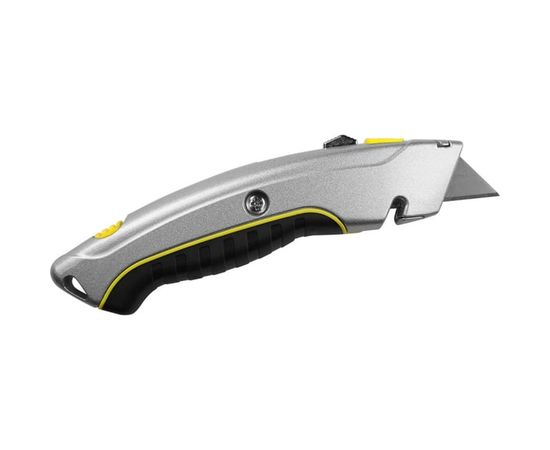 Металлический нож с трапециевидным лезвием BERGER BG1350 19мм, 4 лезвия в комплекте – изображение 7