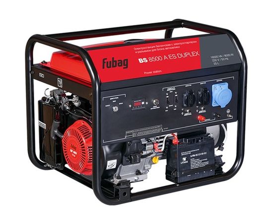 Бензиновая электростанция FUBAG BS 8500 A ES DUPLEX, 641002 
