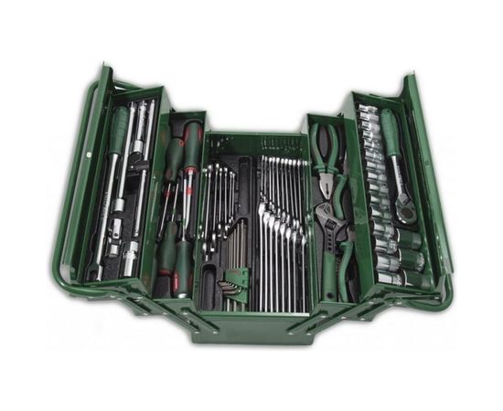Ящик с набором инструмента Hans 68 предметов TTBK-68G 
