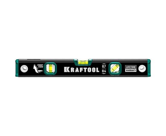 Уровень KRAFTOOL с зеркальным глазком, 400 мм 34781-40 