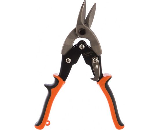 Ножницы HARDEN по металлу, 254 мм, левые, двухкомпонентная рукоятка 570101 