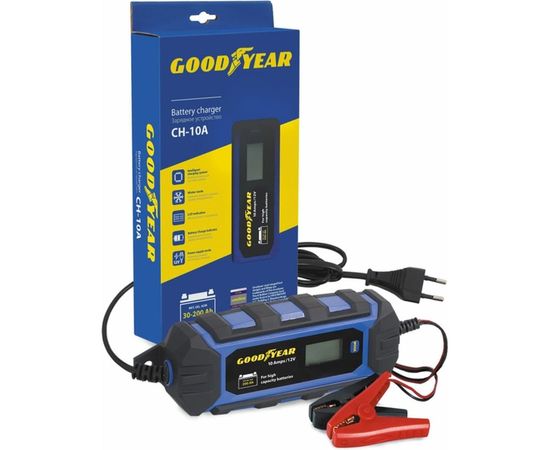 Электронное зарядное устройство для свинцово-кислотных аккумуляторов Goodyear CH-10A GY003003 