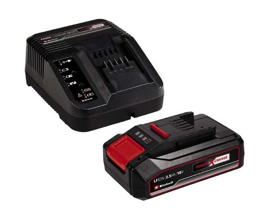 Комплект аккумулятор PXC (18В; 2.5 Ач; Li-Ion) и зарядное устройство Einhell 4512097 