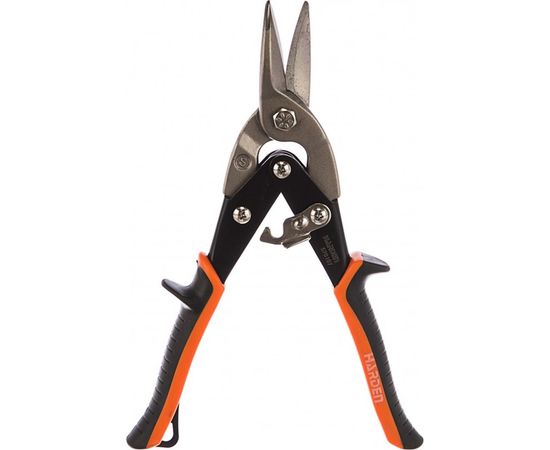 Ножницы HARDEN по металлу Мурена, 254 мм, прямые, CRV, двухкомпонентная рукоятка 570107 