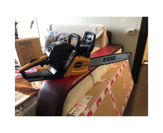 Бензиновая цепная пила Denzel DGS-5218 95233 – изображение 12