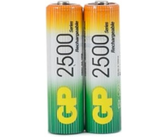 Перезаряжаемые аккумуляторы GP 250AAHC AA, емкость 2500 мАч - 4 шт 250AAHC-2DECRC4 – изображение 2