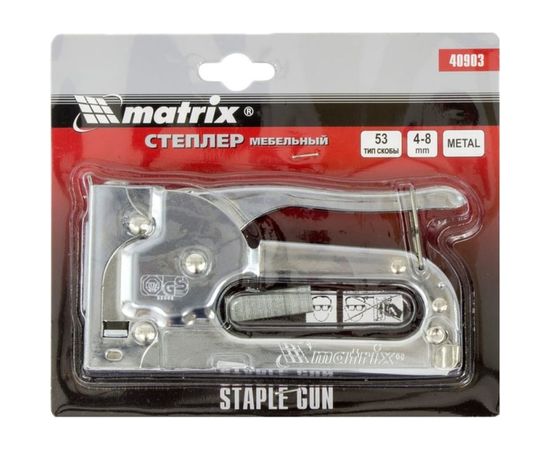 Мебельный степлер MATRIX MASTER 40903 – изображение 2