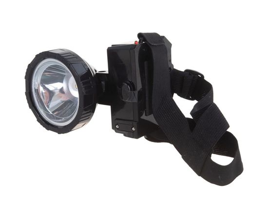 Налобный аккумуляторный фонарь IN HOME HLA 08B LED, 150Lm, 9ч, 2 режима, з/у 230В, черный 4690612031897 – изображение 5
