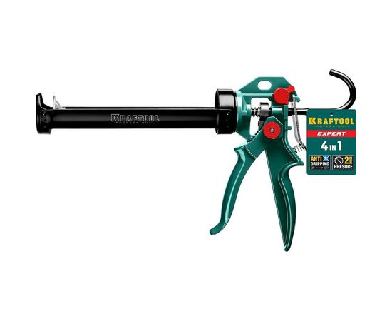 Скелетный пистолет для герметика KRAFTOOL 4-in-1, 310 мл 06675 – изображение 8