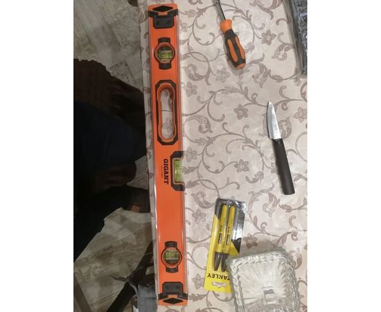 Алюминиевый магнитный строительный уровень Gigant 600мм GWM600 – изображение 9