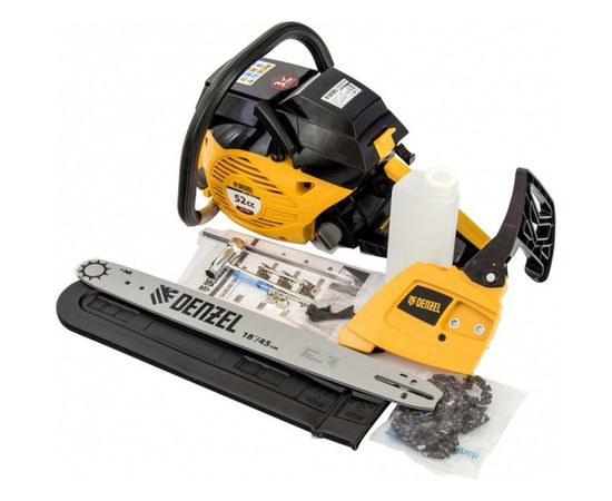 Бензиновая цепная пила Denzel DGS-5218 95233 – изображение 24