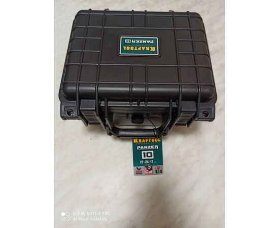 Ударопрочный ящик пластиковый, степень защиты IP55, 10", KRAFTOOL "PANZER" 38251-10 – изображение 2