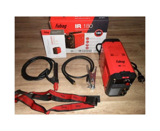 Инвертор MMA сварки FUBAG IR 180 31402 – изображение 3