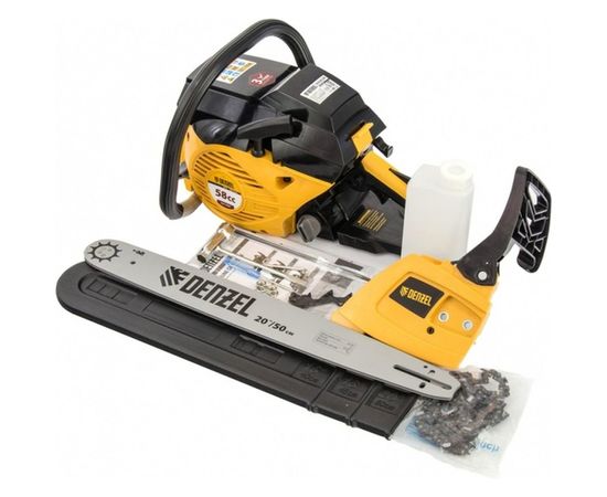 Бензиновая цепная пила Denzel DGS-5820 95235 – изображение 8