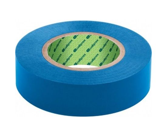 Изолента ПВХ СИБРТЕХ 19 ммх20 м 130 мкм синяя 88793 