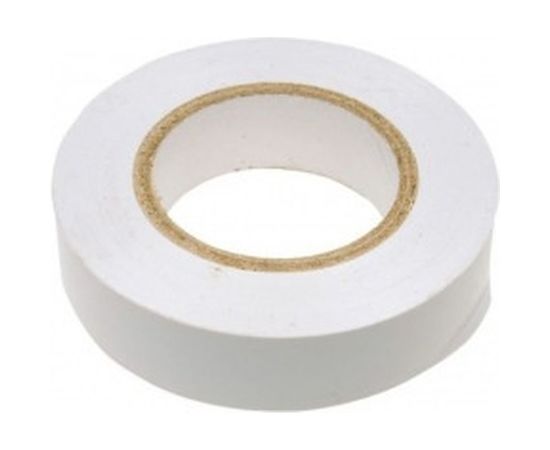 Изолента ПВХ СИБРТЕХ 15 ммх10 м 130 мкм белая 88792 