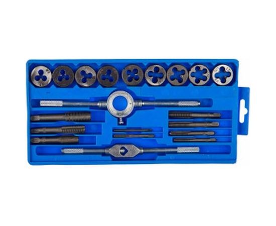 Набор метчиков и плашек FIT 70780, 20 шт 