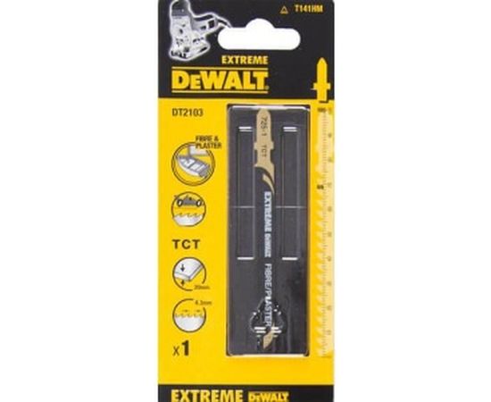 Пилка CORIAN карбид-вольфрамовые зубья T141HM, 1 шт. DEWALT DT2103 – изображение 2