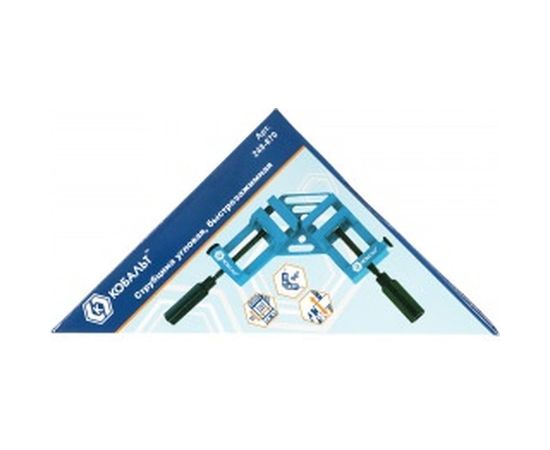 Угловая быстрозажимная струбцина 65 мм КОБАЛЬТ 248-870 – изображение 2