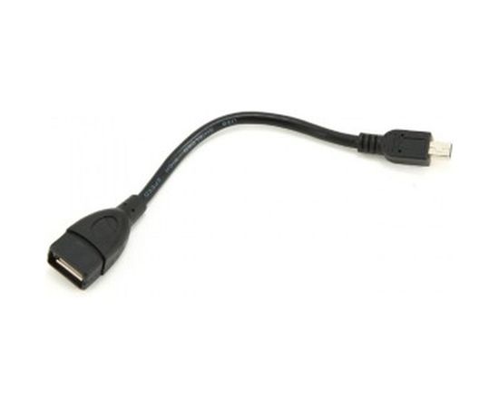 Кабель Cablexpert USB 2.0 OTG USB-AF/Mini-BM, 0.15м, пакет A-OTG-AFBM-002 – изображение 2