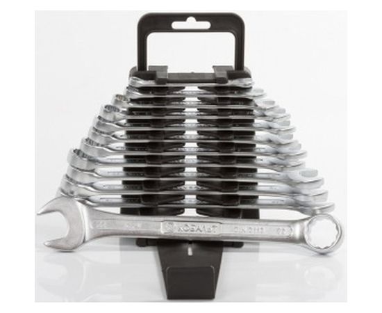 Набор комбинированных ключей 12шт КОБАЛЬТ 020105-12 – изображение 2