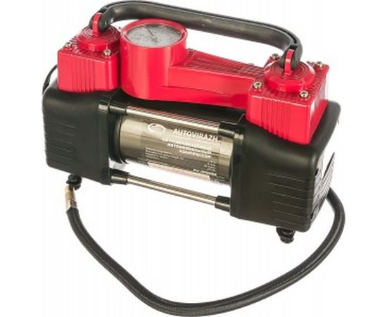 Двухцилиндровый компрессор 85 л/мин с манометром AUTOVIRAZH AV-010888 – изображение 2