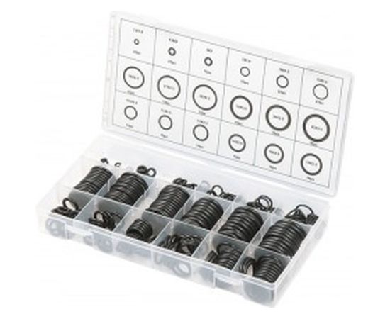 Набор резиновых уплотнительных прокладок СИБРТЕХ D 3 - 23 мм 279 предметов 47598 – изображение 2