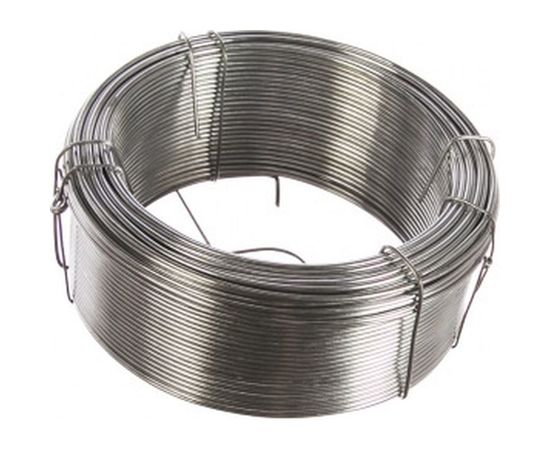 Стальная проволока СИБРТЕХ оцинкованная 1,5мм длина 50м 47754 – изображение 2