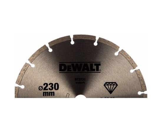 Диск алмазный сегментированный универсальный (230х22,2 мм) DeWALT DT 3731 – изображение 3