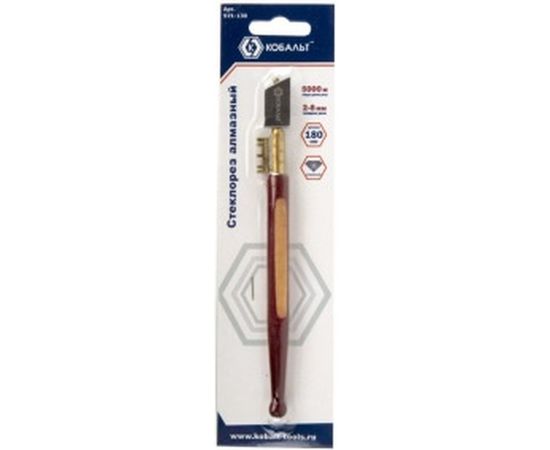 Алмазный стеклорез в блистере КОБАЛЬТ 911-130 – изображение 3