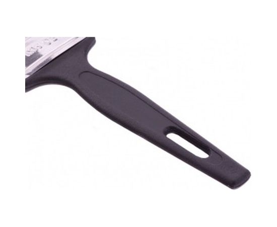 Флейцевая кисть 50х6, натуральная щетина, пластиковая ручка СИБРТЕХ Стандарт 82504 – изображение 3