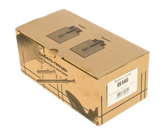 Дюбель-гвоздь КРЕП-КОМП борт потайной 8х140 50шт дг8140 – изображение 3