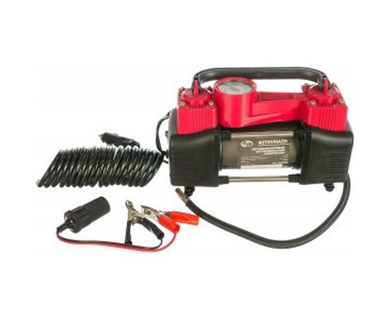 Двухцилиндровый компрессор 85 л/мин с манометром AUTOVIRAZH AV-010888 – изображение 3