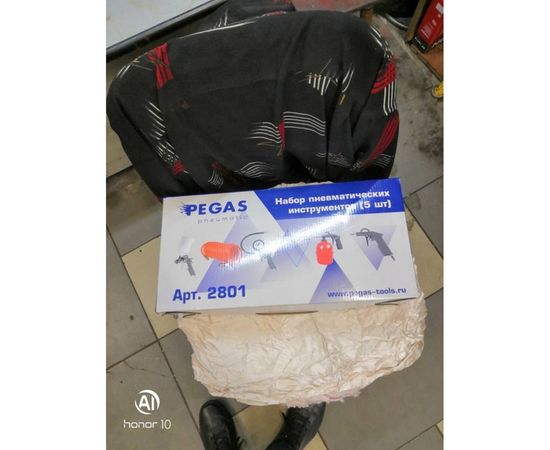 Пневматический набор Pegas pneumatic 5 предметов 2801 – изображение 5