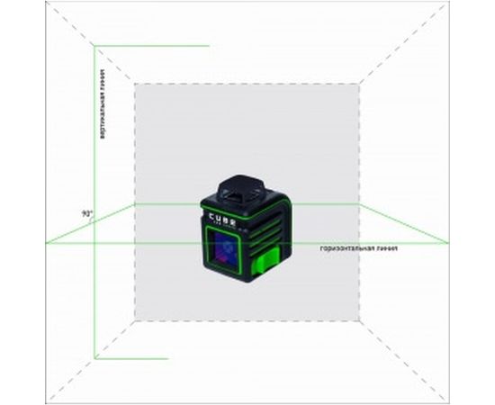 Построитель лазерных плоскостей ADA Cube 360 Green Professional Edition А00535 – изображение 4