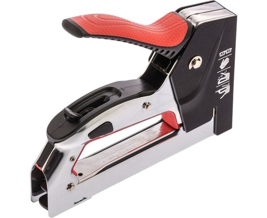 Мебельный стальной степлер MATRIX PRO быстрая загрузка тип скобы 53 4-14 мм 40917 – изображение 7