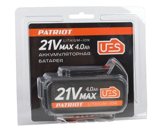 Аккумулятор BR 21VMax Pro UES (21 В; 4 А*ч; Li-ion) PATRIOT 180301121 – изображение 2