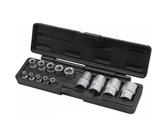 Набор головок внутренний TORX, 14 предметов, 1/4", 3/8", 1/2"&nbsp; STELS 13675 