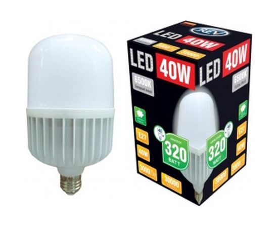 Светодиодная лампа REV T120, E27, 40W, 6500K, PowerMax, дневной свет 32418 8 