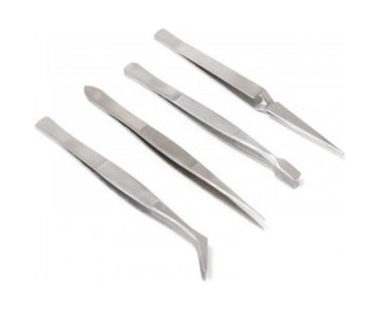 Набор пинцетов ROCKFORCE 4 предмета RF-69414 