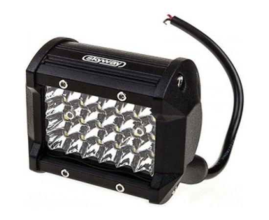 Прямоугольная светодиодная фара SKYWAY OFF ROAD 12V/24V 72W 6000К 24 диода ближний свет S07201058 