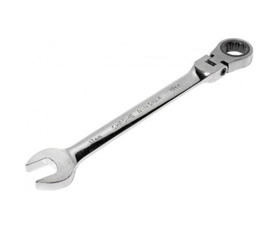 Комбинированный трещоточный шарнирный ключ 17мм JTC-3457 